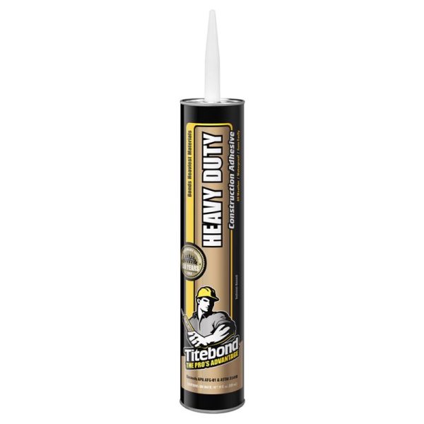 Titebond The Pros Advantage Synthetic Elastomeric Polymer Construction Adhesive 28 oz