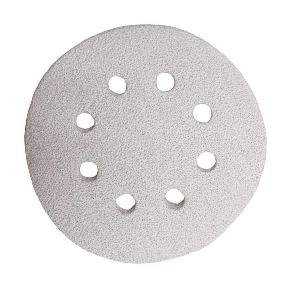 Makita 5 in. Aluminum Oxide Hook and Loop Sanding Disc 120 Grit Fine 5 pk