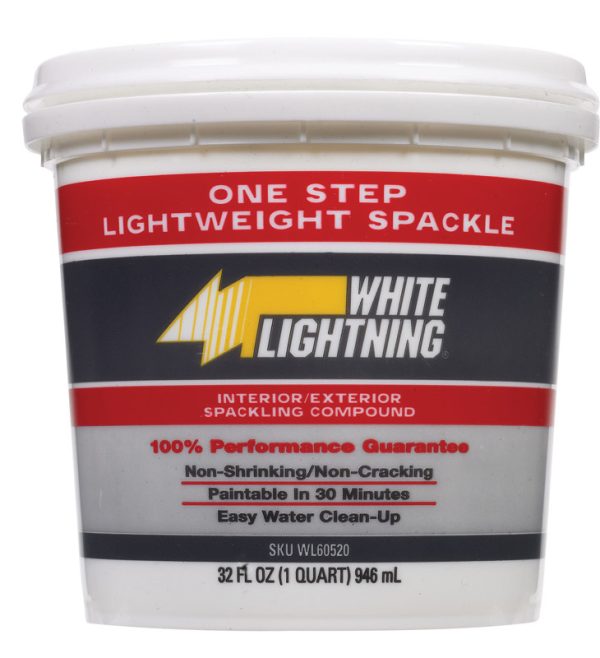 White Lightning Ready to Use White Lightweight Spackling Compound 32 oz