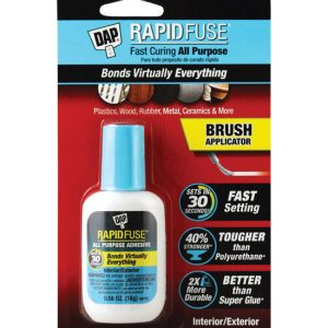 DAP Rapid Fuse High Strength Glue All Purpose Brush On 0.56 oz