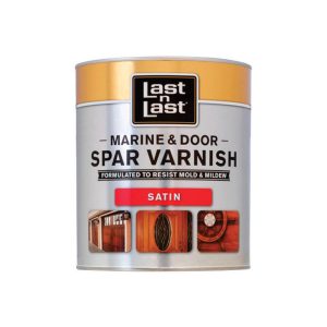 Last N Last Satin Clear Marine & Door Spar Varnish 1 qt