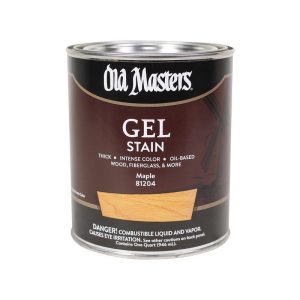 Old Masters Semi-Transparent Maple Oil-Based Alkyd Gel Stain 1 qt