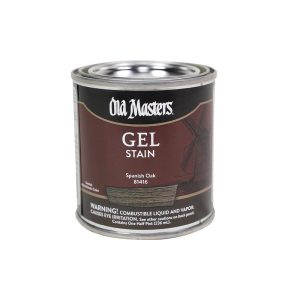 Old Masters Semi-Transparent Spanish Oak Oil-Based Alkyd Gel Stain 0.5 pt