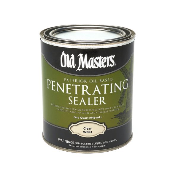 Old Masters Clear Oil-Based Penetrating Sealer 1 qt