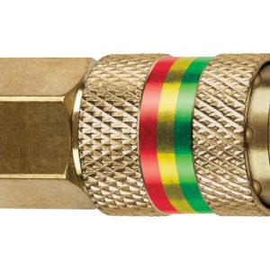 Tru-Flate Brass U-Style Universal Coupler 1/4 in. Female 1 pc