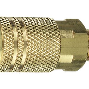 Amflo Brass 1/4 in. I/M Style Coupler 1/4 in. Male 1 pc