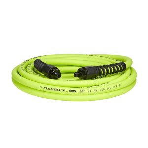 Flexzilla Pro 25 ft. L X 3/8 in. D Hybrid Polymer Air Hose 300 psi Zilla Green