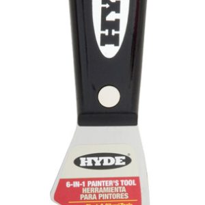 Hyde 2-1/2 in. W High Carbon Steel 6-in-1 Painter's Tool