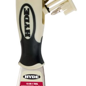 Hyde MaxxGrip 3 in. W X 8-1/8 in. L Silver Carbon Steel Painters Tool