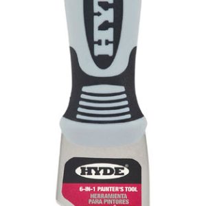 Hyde 2-1/2 in. W Stainless Steel 6-in-1 Painter's Tool