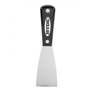 Hyde Black & Silver 2 in. W X 7-1/4 in. L High-Carbon Steel Stiff Putty Knife