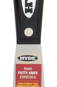Hyde 1-1/4 in. W X 7-3/4 in. L Carbon Steel Stiff Putty Knife