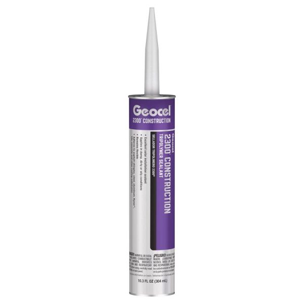 Geocel 2300 Gray Tripolymer Construction Elastomeric Sealant 10.3 oz