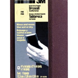 3M 4.875 in. L X 2.875 in. W X 1 in. Fine Drywall Sanding Sponge