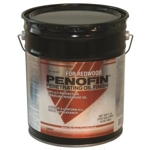 Penofin All Heart Transparent Brazilian Rosewood Oil-Based Stain 5 gal