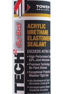 Tower Sealants Tower Tech 2 Redwood Tan Acrylic Urethane Sealant 10.1 oz