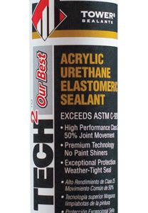 Tower Sealants Tower Tech 2 Almond Acrylic Urethane Sealant 10.1 oz