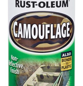 Rust-Oleum Specialty Flat Black Camouflage Spray Paint 12 oz