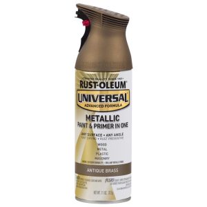 Rust-Oleum Universal Metallic Antique Brass Spray Paint 11 oz