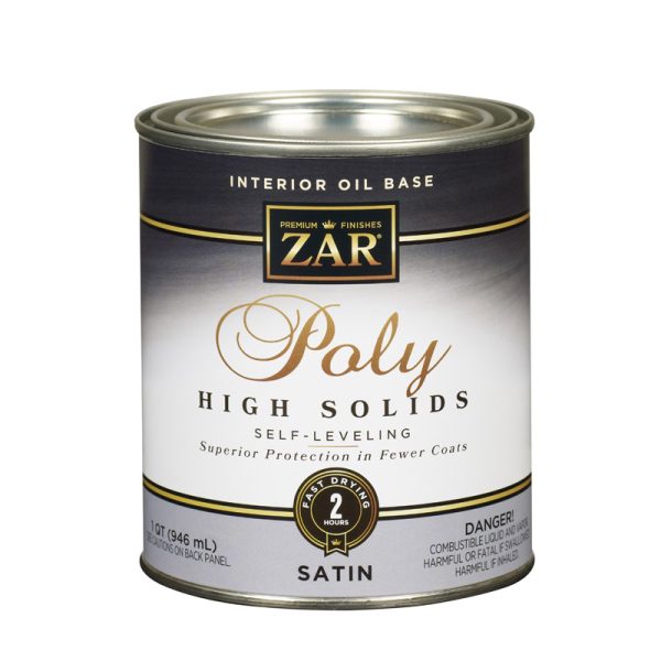ZAR Satin Clear Oil-Based Polyurethane 1 qt