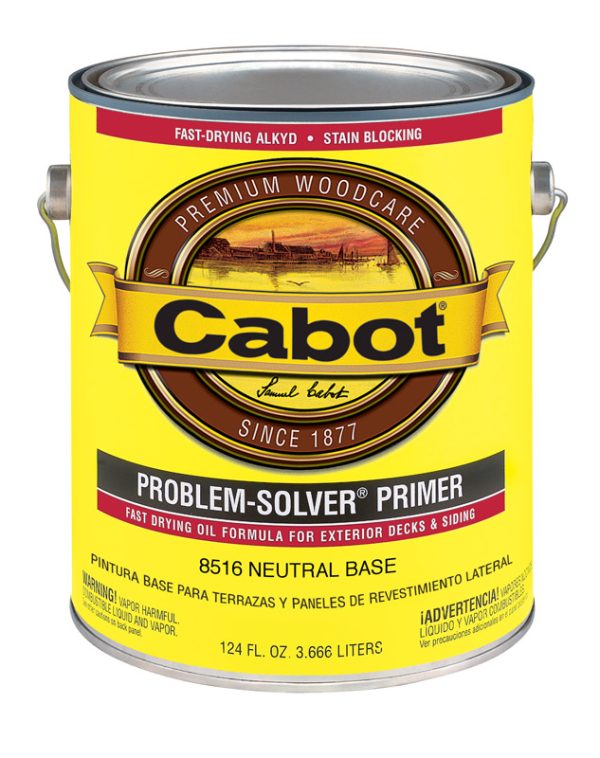 Cabot Problem-Solver Neutral Base Solvent-Based Alkyd Primer 1 gal