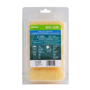 Shur-Line Knit 4 in. W X 3/8 in. Mini Paint Roller Cover 10 pk