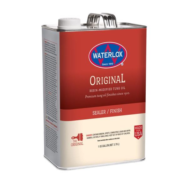 Waterlox Medium Clear Oil-Based Wood Finish 1 qt