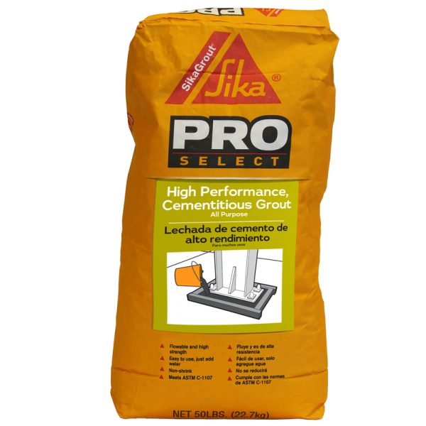 Sika Indoor and Outdoor Gray Grout 50 lb
