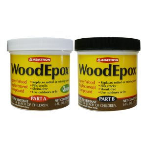 Abatron WoodEpox Beige Epoxy Wood Filler Kit 12 oz