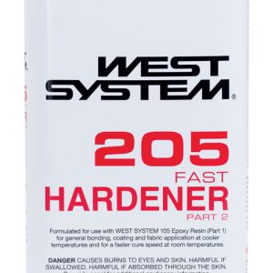 West System 205 Hardener Extra Strength Epoxy Fast Hardener Curing Agent 27.5 oz