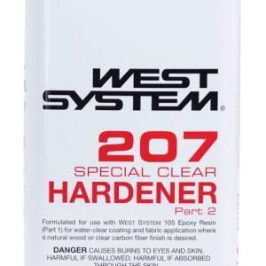 West System 207 Hardener Extra Strength Epoxy Special Clear Curing Agent 42.2 oz