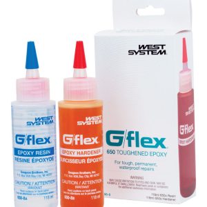 West System G/flex Extra Strength Epoxy Toughened Epoxy Kit 2 pk