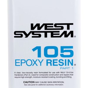 West System 105 Resin Extra Strength Epoxy Epoxy Resin 126.6 oz