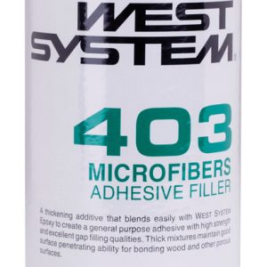 West System 403 Filler Extra Strength Microfibers Adhesive Filler 6 oz