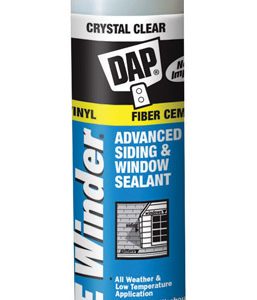 DAP Crystal Clear Polymer Siding and Window Sealant 10.1 oz