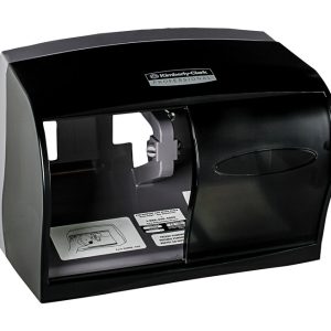 Kimberly-Clark Microban Smoke Gray Toilet Paper Dispenser