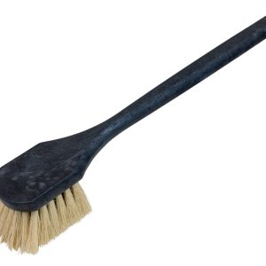 Quickie 4.5 in. W Medium Bristle 20 in. Plastic Handle Gong Brush