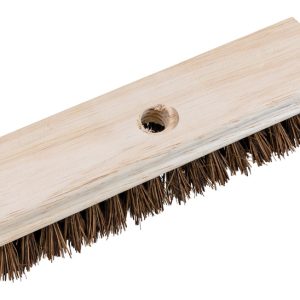 Quickie 9 in. W Hard Bristle Wood Handle Scrub Brush