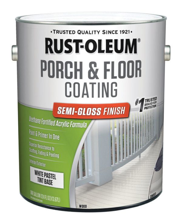 Rust-Oleum Porch & Floor Semi-Gloss Tint Base Porch and Floor Paint+Primer 1 gal