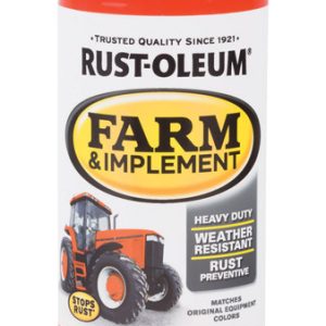 Rust-Oleum Farm & Implement Husqvarna Orange Spray Paint 12 oz