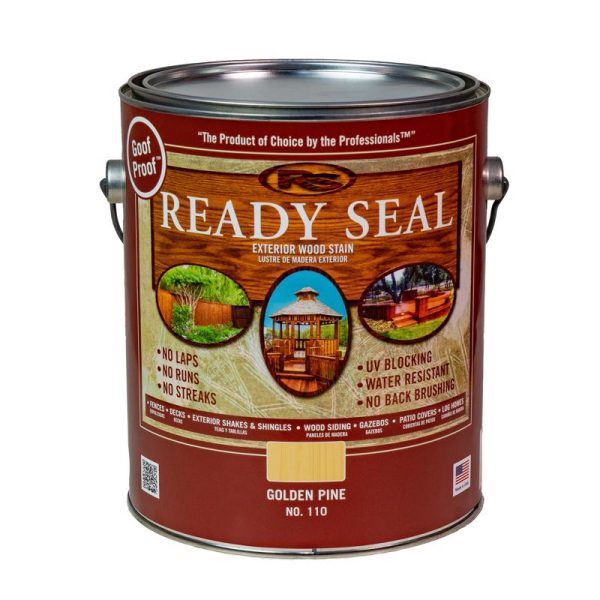 Ready Seal Goof Proof Semi-Transparent Golden Pine Oil-Based Penetrating Wood Stain/Sealer 1 gal