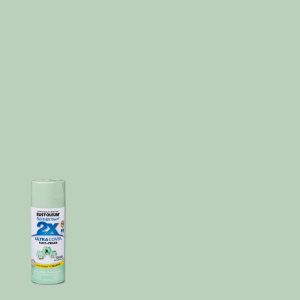Rust-Oleum Painters Touch 2X Ultra Cover Gloss Modern Mint Paint+Primer Spray Paint 12 oz