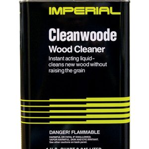 Imperial Cleanwoode Transparent Solvent-Based Wood Cleaner 1 qt