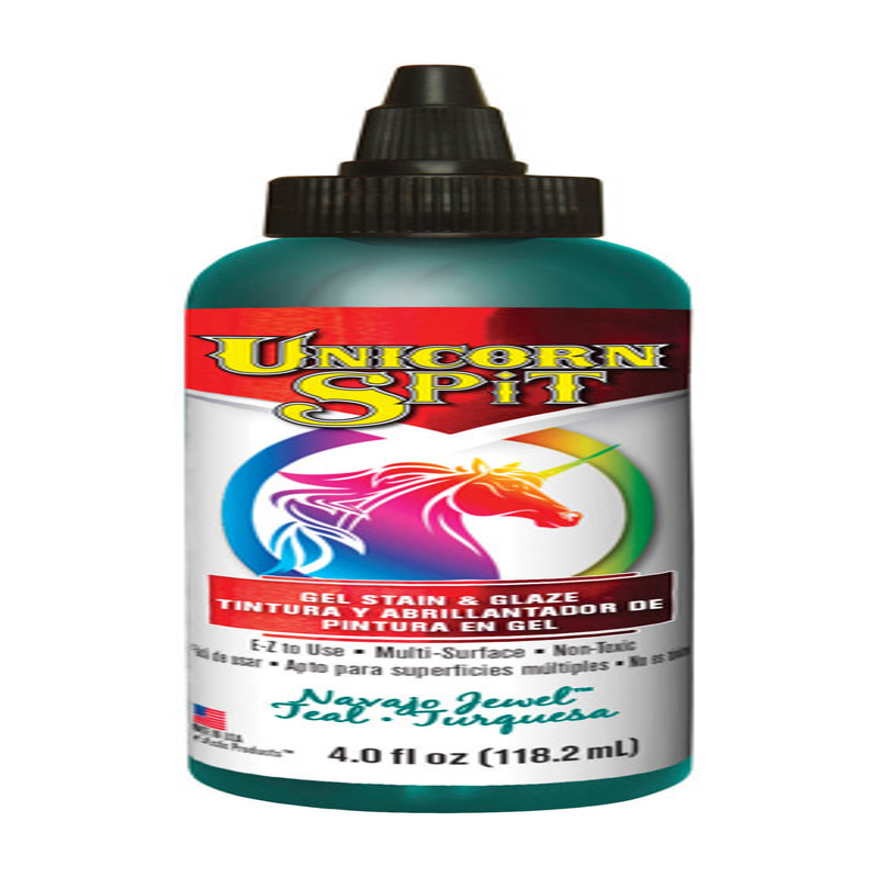 Unicorn Spit Flat Navajo Jewel Teal Gel Stain and Glaze 4 oz ...