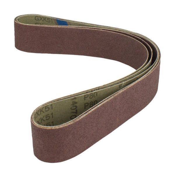 C.H. Hanson Norse 42 in. L X 2 in. W Aluminum Oxide Sanding Belt 120 Grit Fine 3 pc