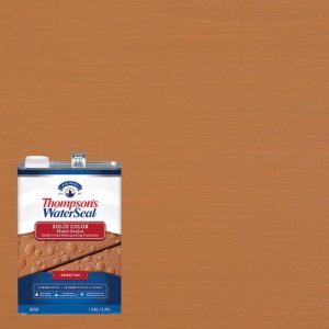 Thompson's WaterSeal Wood Sealer Solid Desert Tan Waterproofing Wood Stain and Sealer 1 gal