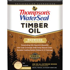 Thompson's WaterSeal Penetrating Timber Oil Semi-Transparent Redwood Penetrating Timber Oil 1 gal