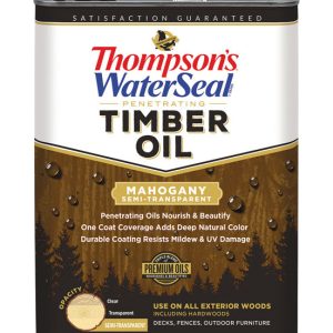 Thompson's WaterSeal Penetrating Timber Oil Semi-Transparent Mahogany Penetrating Timber Oil 1 gal