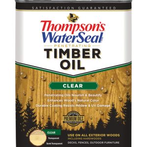 Thompson's WaterSeal Penetrating Timber Oil Transparent Clear Penetrating Timber Oil 1 gal