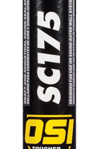 OSI SC175 White Synthetic Rubber Acoustical, Draft, Smoke & Sound Insulating Sealant 28 oz